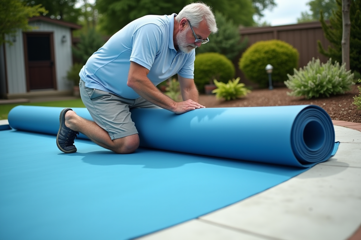 Installation d’une piscine Bestway sur béton : méthodes et conseils