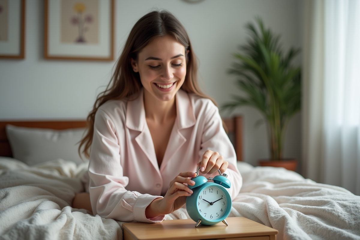 Choix de couleur pour un réveil favorisant un meilleur sommeil
